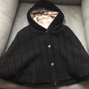 Burberry children sweater/cape/poncho